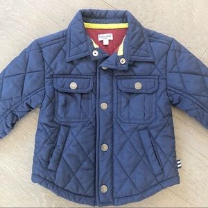 6-12m SPLENDID Blue Puffy Quilted Jacket Boy/Girl